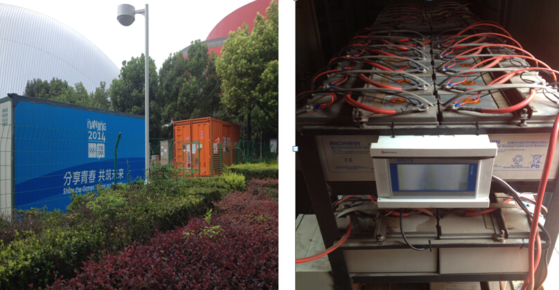鼎尔特科技公司与优艺电力对接为2014南京青奥会供电保障提供有力支持，安装了蓄电池在线检测安全预警传感器系统